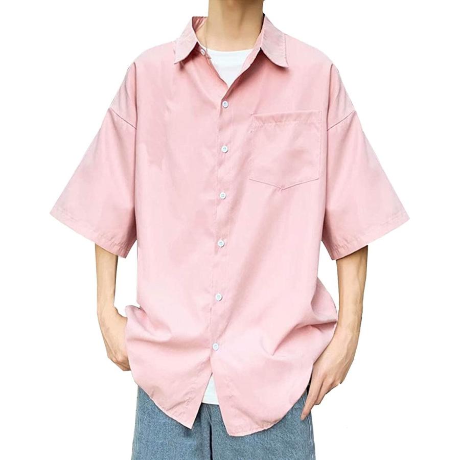 マノンクローゼット シャツ カラーシャツ ゆったり おしゃれ 春服 メンズ ピンク L ホリック Paypayモール店 通販 Paypayモール