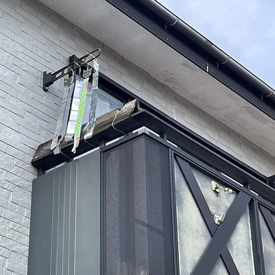 防鳥 ホログラムテープ 鳥よけ 鳥除け フクロウ 反射 田畑 ベランダ 鳥害対策 10個セット スピード発送 ホリック Paypayモール店 通販 Paypayモール