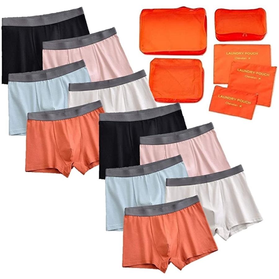 新生活応援 ボクサーパンツ メンズ 収納用トラベルバッグ付 綿混タイプc L ホリック Paypayモール店 通販 Paypayモール