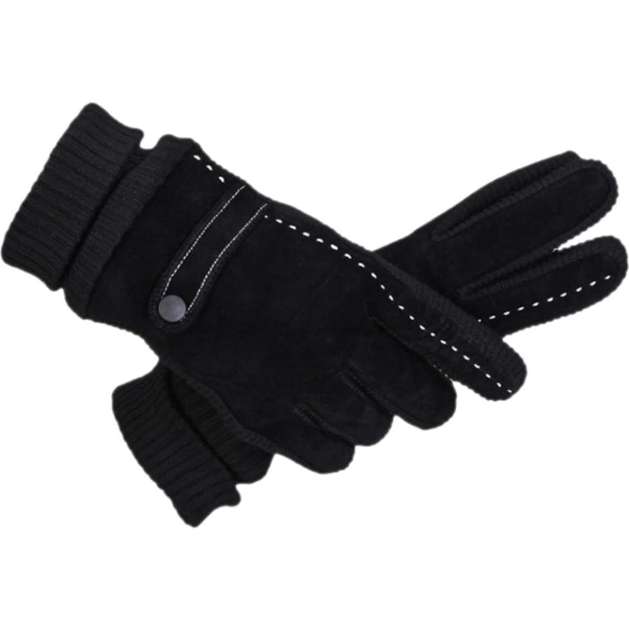 定番のお歳暮 手袋 メンズ 裏起毛 防寒 レザー スエード スマホ 対応 滑り止め グローブ Typeb Mdm ブラック Free Size Riosmauricio Com