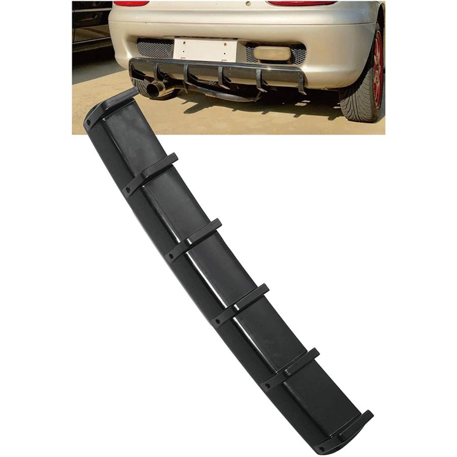 Morytrade リアディフューザー 車 汎用 エアロパーツ シャークフィン 自動車 黒92cm スピード発送 ホリック Paypayモール店 通販 Paypayモール