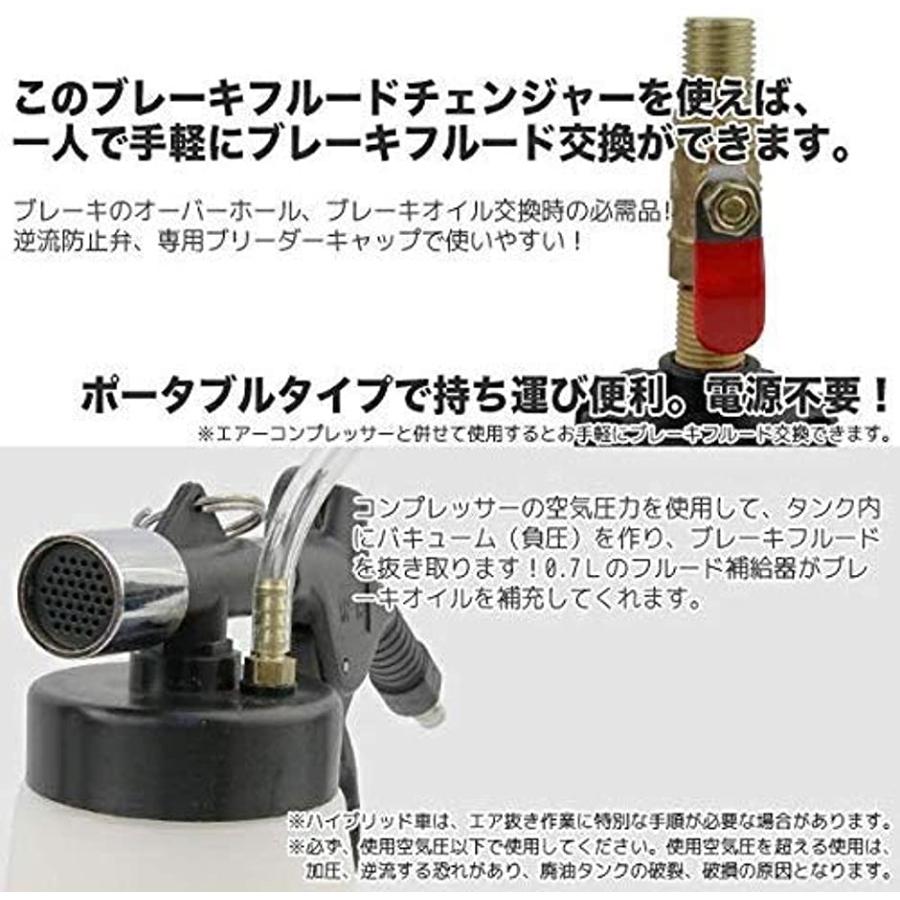 Top Quality 簡単交換 ブレーキフルード ブリーダー セット エアー式 エア抜き 手動式 ブレーキフルードブリーダー スピード発送 ホリック Paypayモール店 通販 Paypayモール