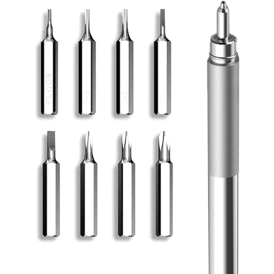 ノーブランド 9in1 多機能ペン ボールペン ８種の精密 プラスドライバー マイ 2b6ron2w95 9in1 多機能ペン ボールペン ８種の精密 プラスドライバー マイナスドライバー ペン型 工具 ツール ビット セット シルバー 通販 Yahoo ショッピング
