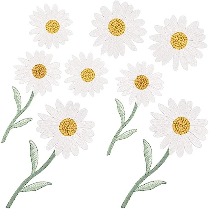 ワッペン アップリケ アイロン刺繍 デイジー マーガレット 8枚セット 2b6u41f3fi ホリックワークショップ 通販 Yahoo ショッピング