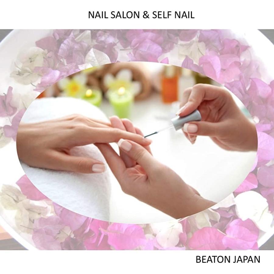 注文後の変更キャンセル返品 Beaton Japan 爪磨き 爪やすり ネイルファイル スポンジバッファー ６本セット ケース付き ネイルサロン セルフ ネイル Mdm 爆買い新作