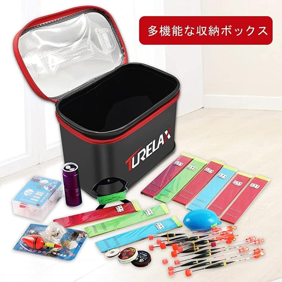 タックルボックス 3つセット Eva 釣りミニバッカン 収納ボックス タックルケース ルアーケース 透明な上蓋 ブラック S M L スピード発送 ホリック Paypayモール店 通販 Paypayモール