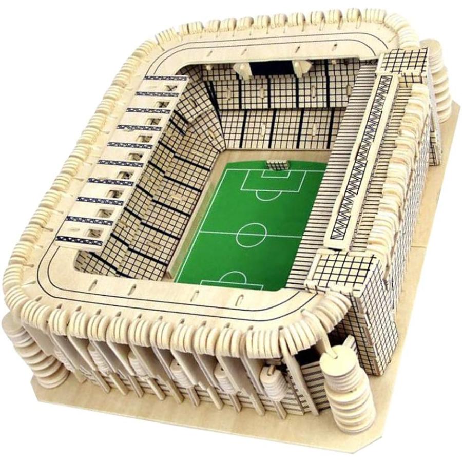 無料サンプルok Cam 3d立体パズル リアル サッカースタジアム マドリード 木製 組み立て式 おもちゃ