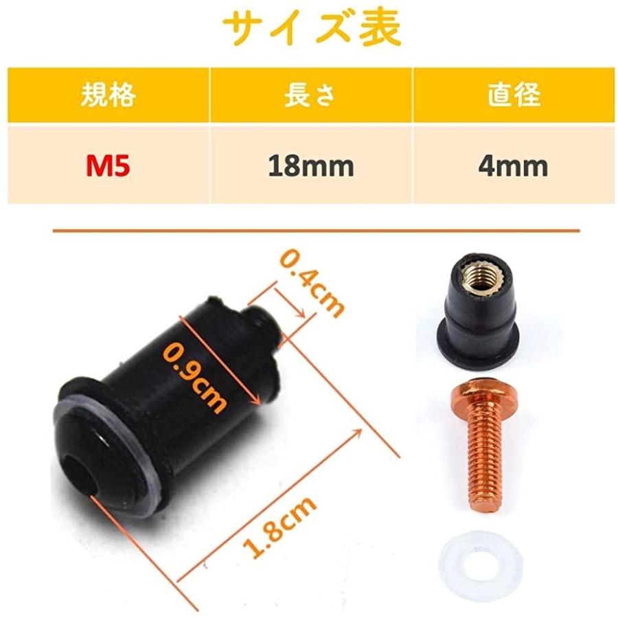 スクリーンボルト 10個 クロスレンチ ヘルメットホルダー バイク メンテナンススタンド パーツ ナット シルバー 祝日