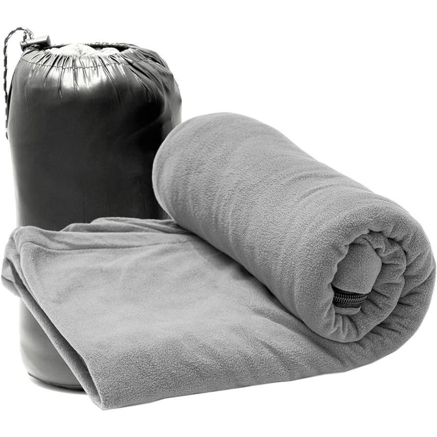 市場 Wolf 寝袋 Walkerインナーシュラフ ブランケット 毛布 大判 フリース あったかい