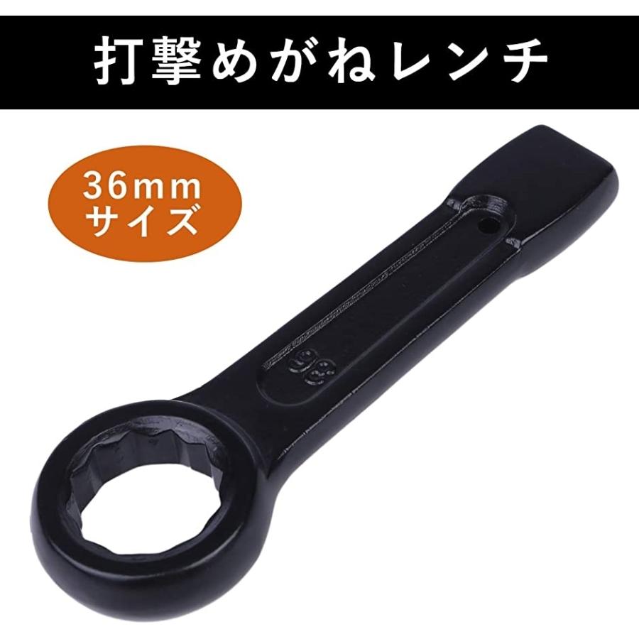 Hero World Trade 打撃 メガネレンチ めがねレンチ 打撃レンチ スパナ ボルト ベアリング 洗濯機 固着 36mm スピード発送 ホリック Paypayモール店 通販 Paypayモール