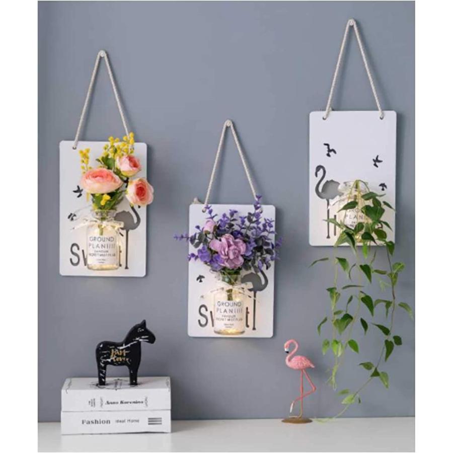 造花可愛い インテリア花 壁掛け花瓶 人工観葉植物 枯れない花 葉 ホリック Paypayモール店 通販 Paypayモール