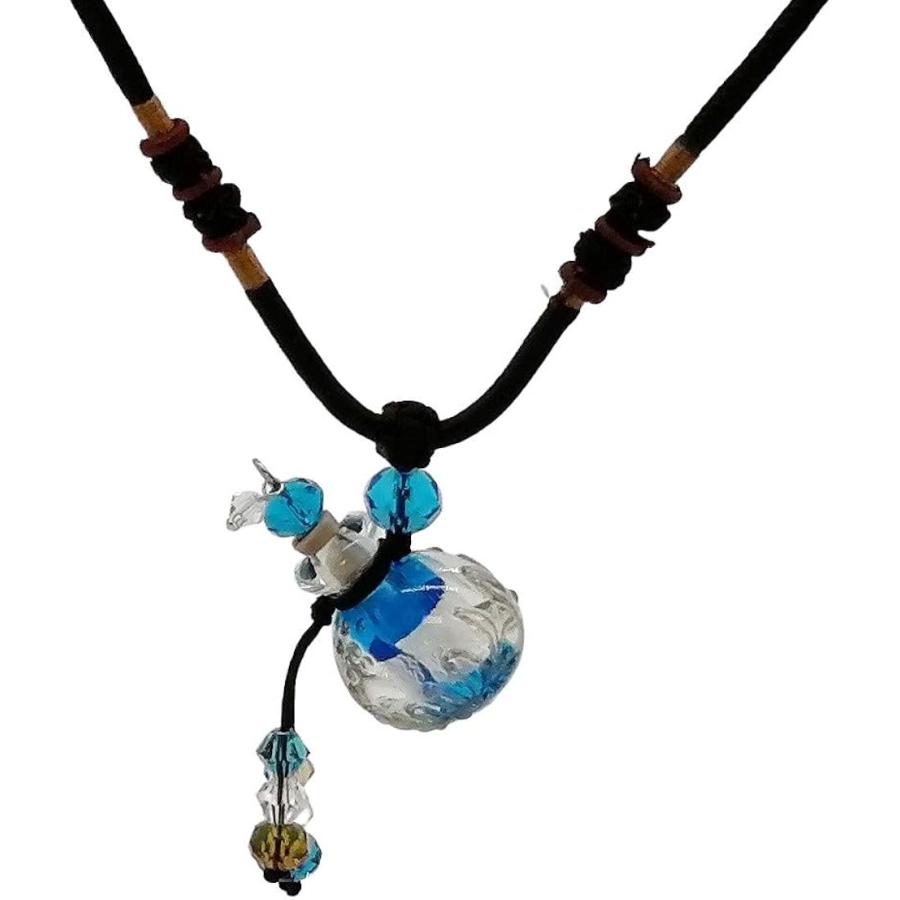 香水 ペンダント ネックレス アロマペンダント レディース アクセサリー フレグランスボトル 瓶 Blue ブルー ホリック Paypayモール店 通販 Paypayモール