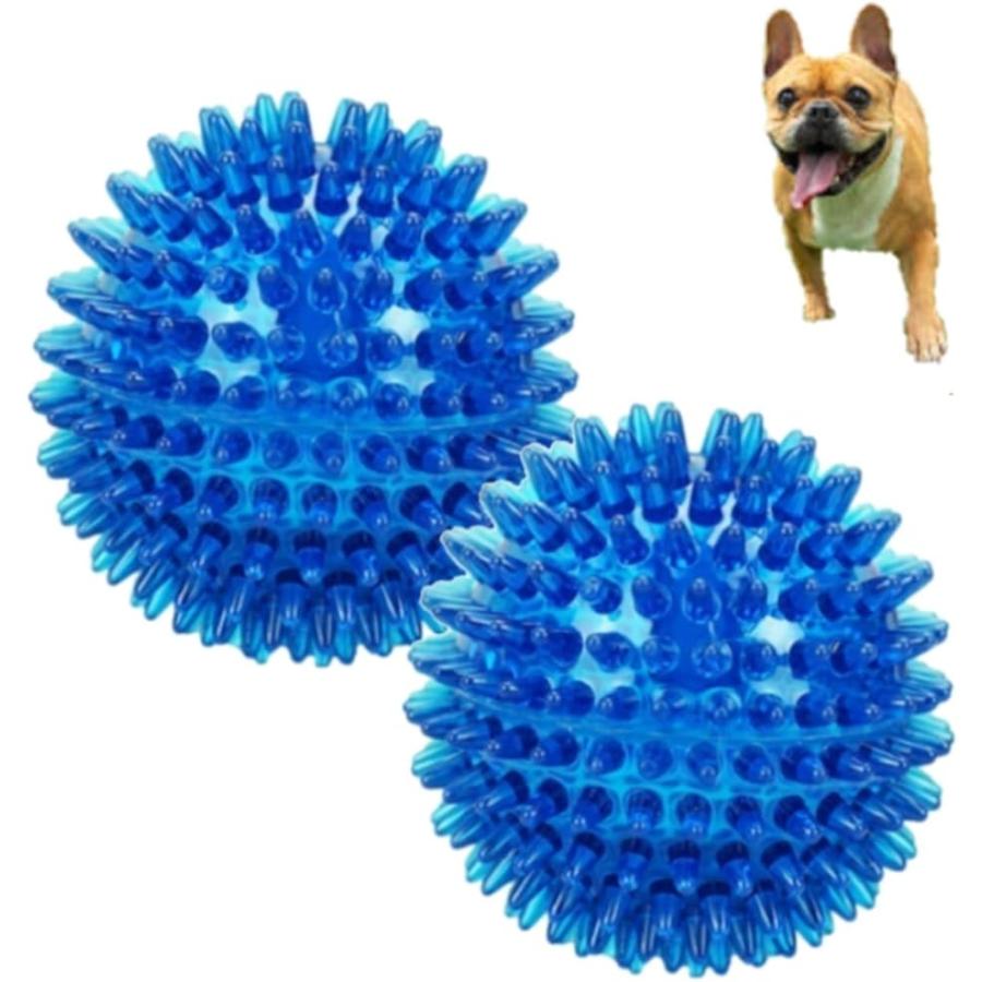 犬 遊び道具 ボール 6cm 2個セット 大型犬 おもちゃ 噛む 小型犬 ペット 歯磨き