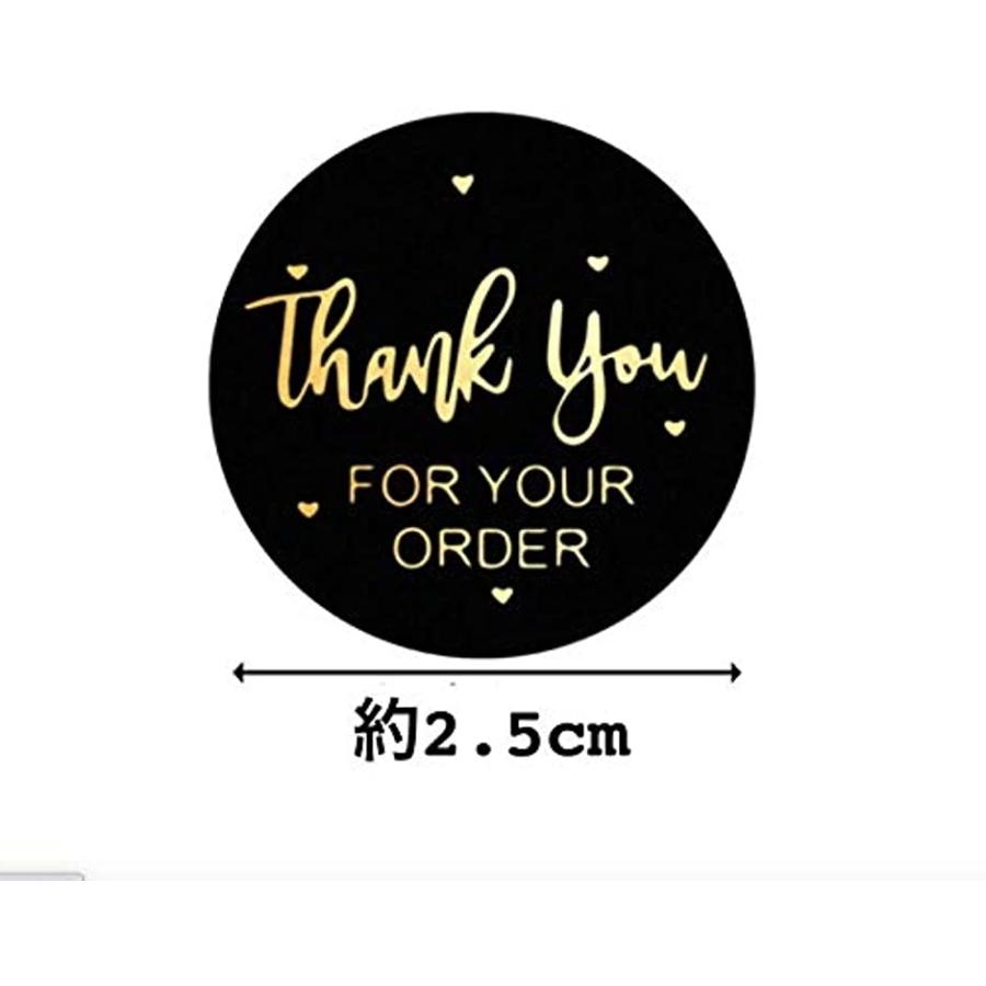 シール ステッカー ラベル サンクス Thankyou 大容量 500枚 Bk D Thank You Bk D スピード発送 ホリック 通販 Paypayモール