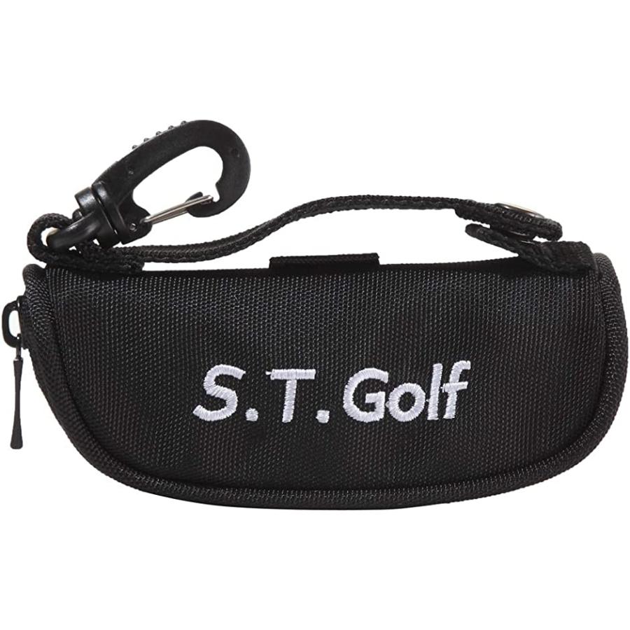 864円 最大80 Offクーポン ゴルフボール ケース ボールポーチ おしゃれ な ボールケース 軽量 ボール3個 ティー3本収納 ブラック