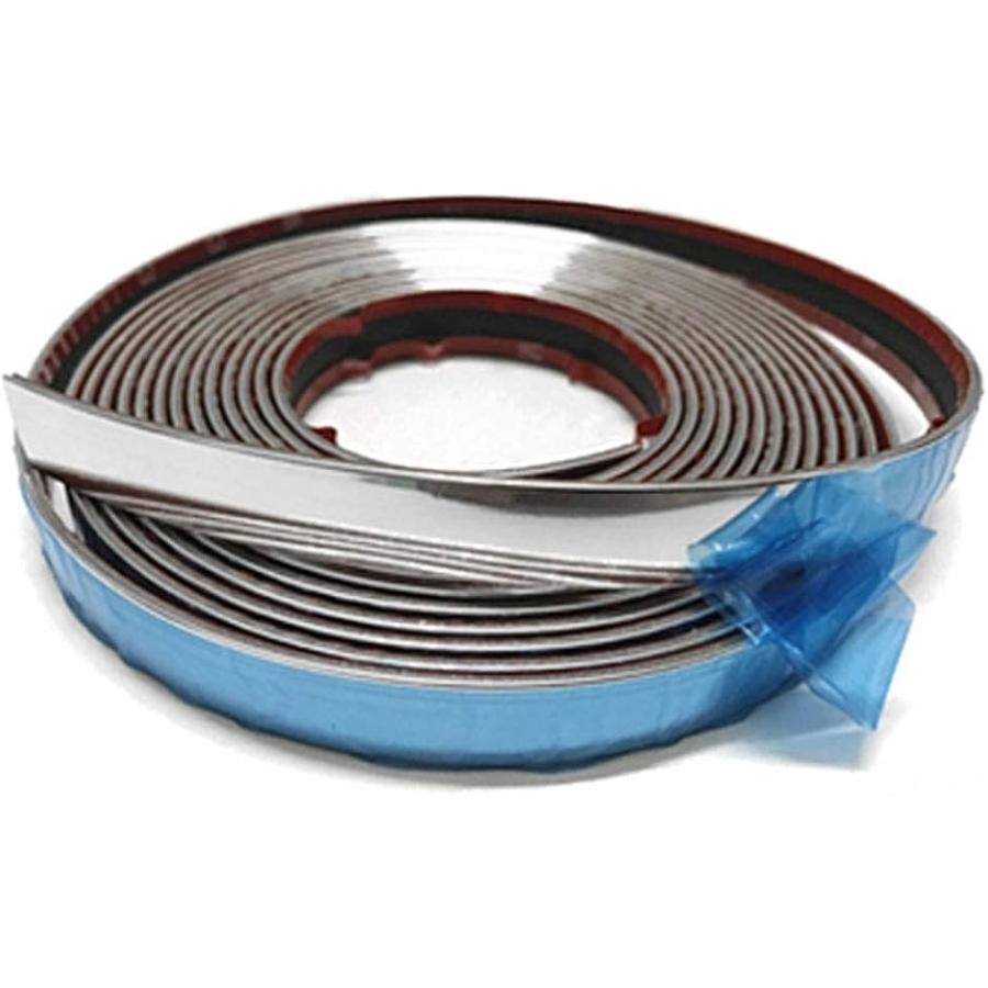 車用 アクセント メッキ 年間ランキング6年連続受賞 モール シルバー テープ ドレスアップ 汎用 カー用品 980円 Mdm 銀 1 M 幅15 Mm 長さ5