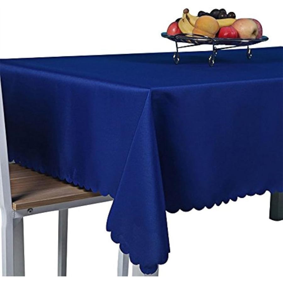テーブルクロス 無地 135x180cm シンプルデザイン 洗える素材 Hh Tc0010 ブルー ホリック Paypayモール店 通販 Paypayモール