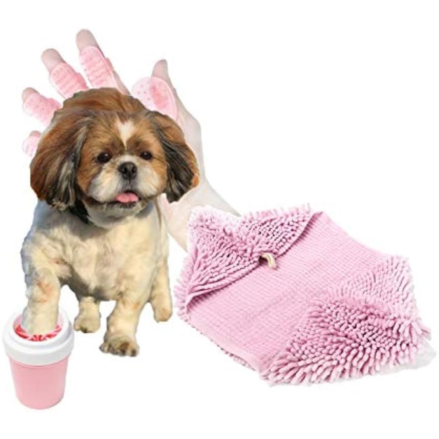 犬 足洗いポット 吸水タオル バスブラシ きれいきれい 散歩クリーニング セット ピンク 2b8du5v2u1 ホリックワークショップ 通販 Yahoo ショッピング