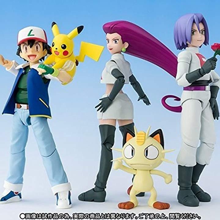 【未開封】SHF ロケット団 ムサシ コジロウ ニャース セット 希少 】 S H figuarts サトシ＆ロケット団 Limited Edition