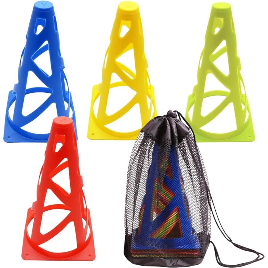 SALE/57%OFF】 マーカー コーン 目印 ポール パイロン フットサル 運動会 軽量 タイプ 20個 赤 青 黄色 黄緑 SALE/57%OFF】 マーカー コーン 目印 ポール パイロン フットサル 運動会 軽量 タイプ 20個 赤 青 黄色 黄緑