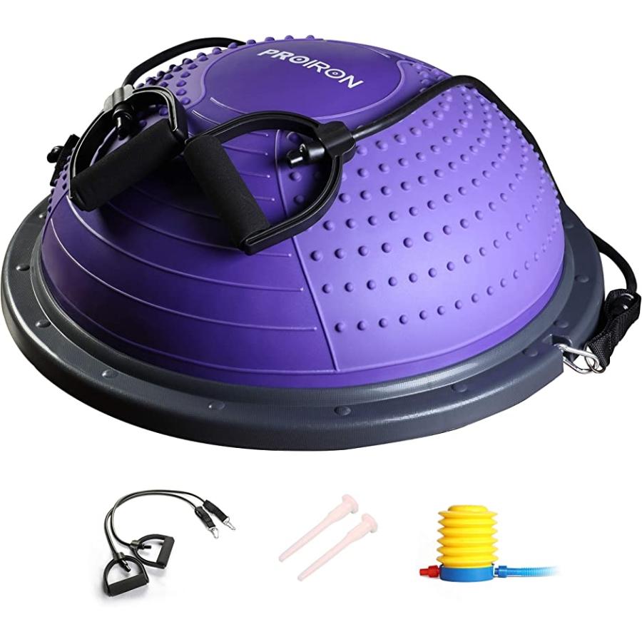 バランスドーム バランスボール 半球 バランスボード 耐荷重300kg 長さ60x幅60x高