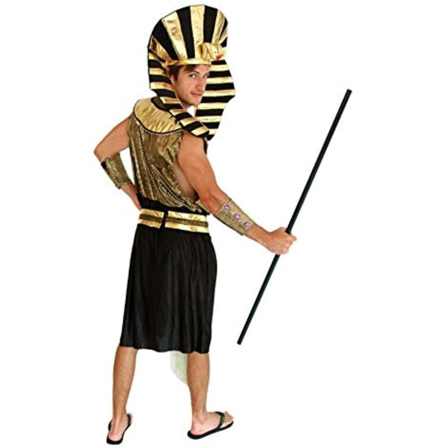 ファラオ コスプレ エジプト 王 王様 ツタンカーメン 大人 コスチューム ハロウィン イベント 仮装 黒 オレンジ風船2個セット ホリック Paypayモール店 通販 Paypayモール