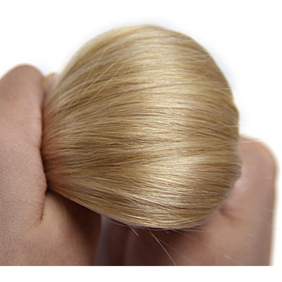 人毛 ウィッグ チップ U エクステ エクステンション 髪の毛 最安値 50本 12inch 22 30cm長さ