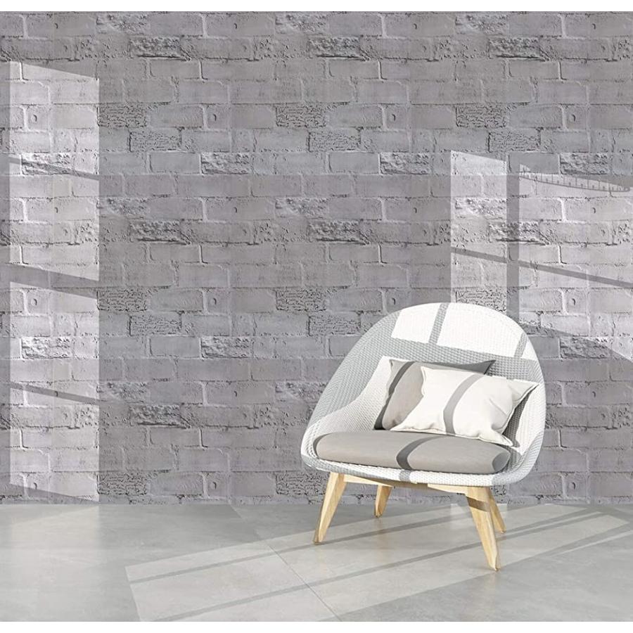 壁紙シール リメイクシート レンガ調 Diy 45ｘ600cm 防水 耐熱 防カビ 防汚 Mdm レンガ風 グレー 45ｘ600cm スピード発送 ホリック Paypayモール店 通販 Paypayモール