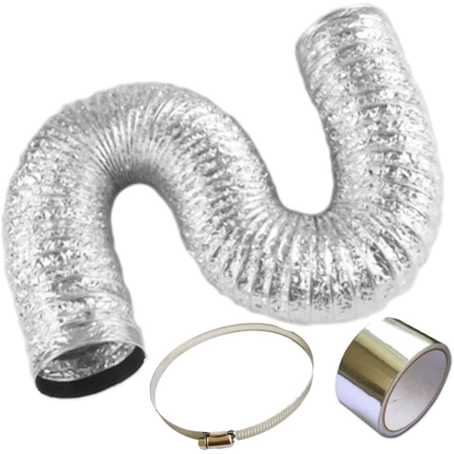 換気用ダクトホース 排気 送風機用 フレキシブル 蛇腹ダクト 取付ベルト アルミテープ 付き 直径15cm 4メートル ホリック Paypayモール店 通販 Paypayモール