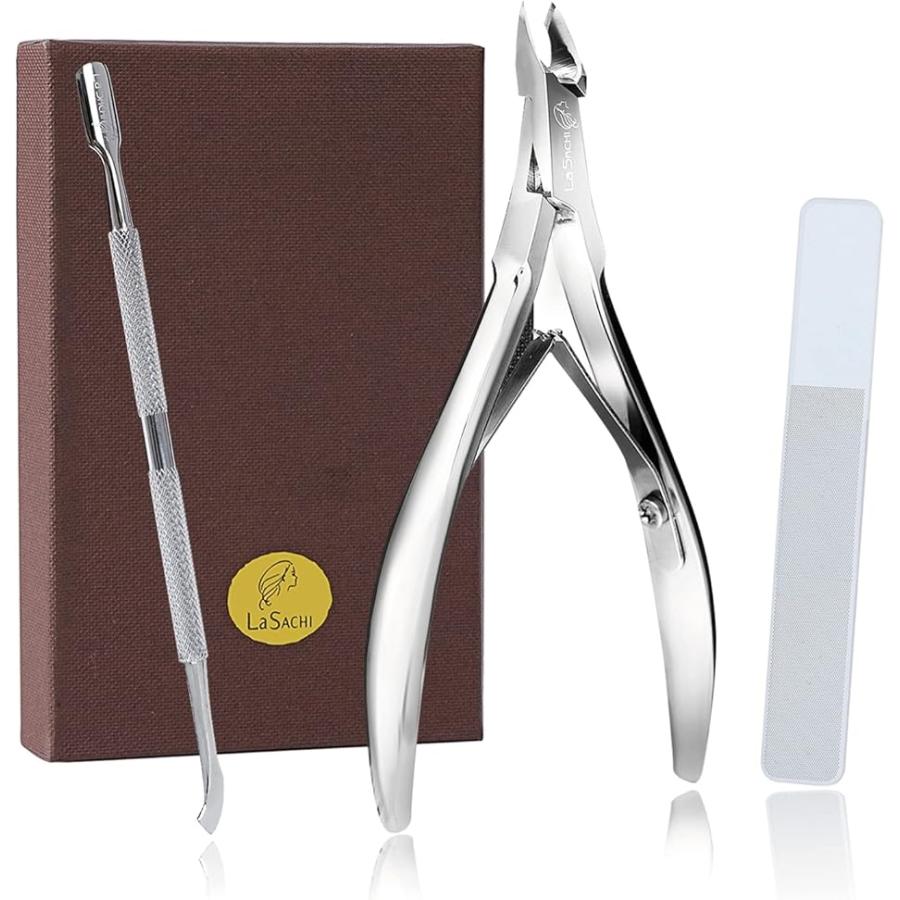 甘皮 処理 セット 本物志向向け キューティクル ニッパー プッシャー 爪やすり 手指 ケア セルフ ジェル ネイル