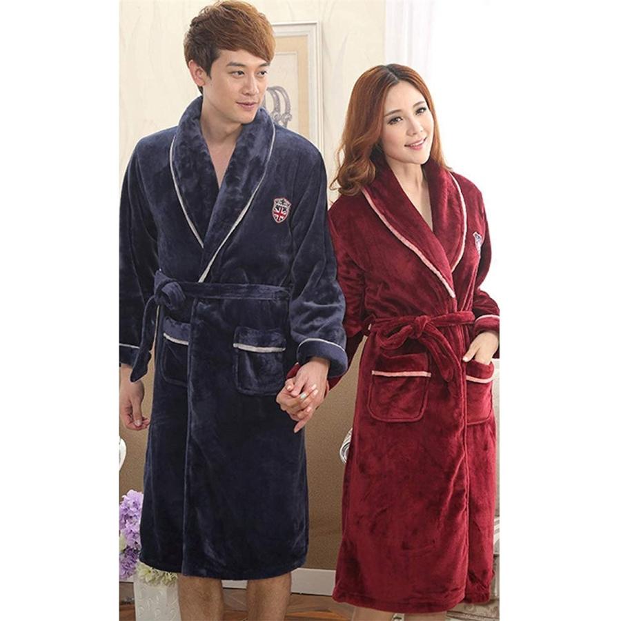 ガウン バスローブ ルームウェア 羽織り 高級感 長袖 おしゃれ 男女兼用 Mdm メンズブラウン Free Size ホリック Paypayモール店 通販 Paypayモール