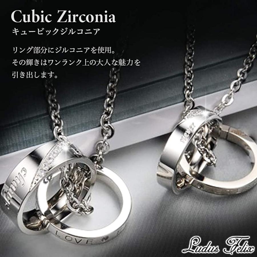 メーカー直送 Ludusfelixネックレス メンズ リング ペアネックレス サージカルステンレス メンズネックレス Mdm シルバー 2 080円 Whitesforracialequity Org