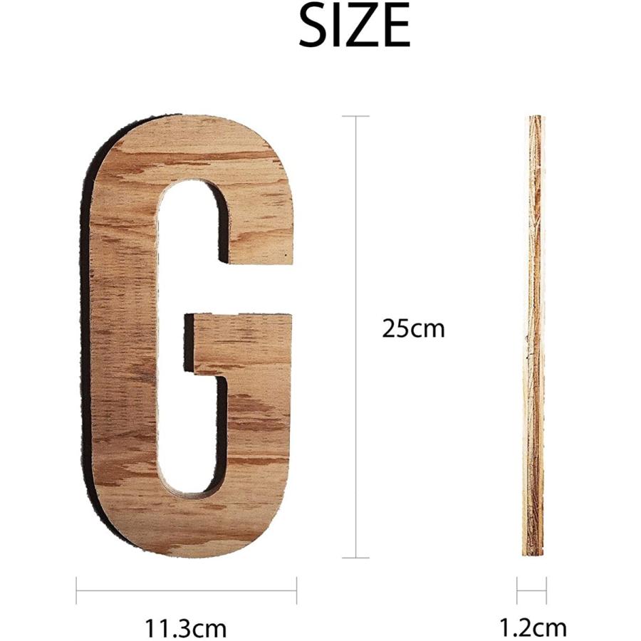 国産木アルファベットオブジェ 特大25cm G Ao25 ナチュラル 縦 25cm ホリック Paypayモール店 通販 Paypayモール