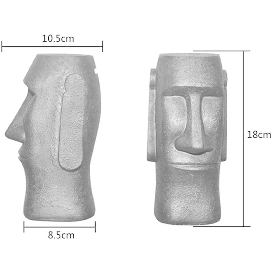 モアイ像 貯金箱 おもしろ 特価キャンペーン 雑貨 インテリア オブジェ バンク コイン ケース マネー 装飾 お金 ブラック ボックス キャッシュ