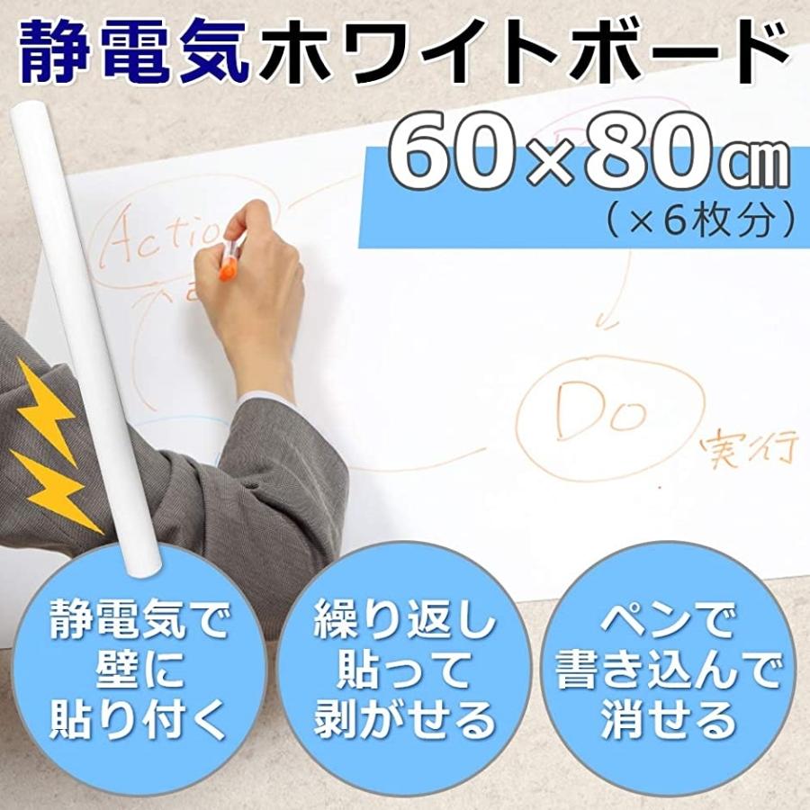 静電気で壁に張り付く 貼ってはがせる ホワイトボード シート 繰り返し使用可 無地 ホリック Paypayモール店 通販 Paypayモール