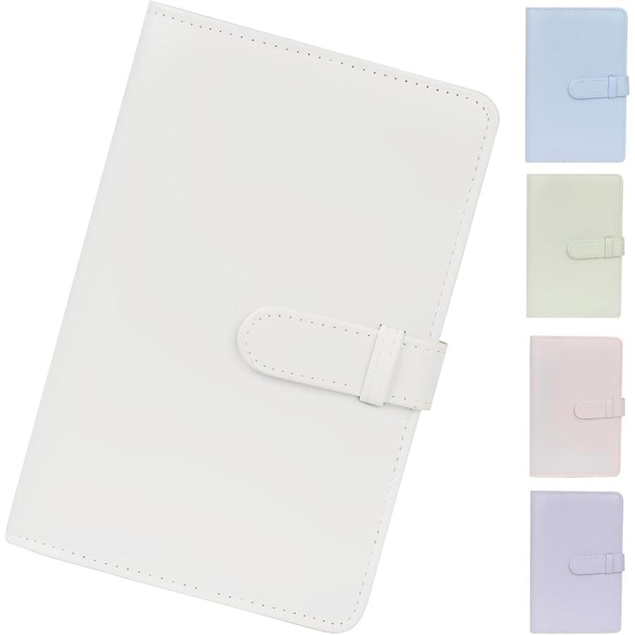 チェキ アルバム チェキ帳 チェキファイル ミニ 収納 ホルダー 保存 チェキ入れ(ホワイト) の商品画像