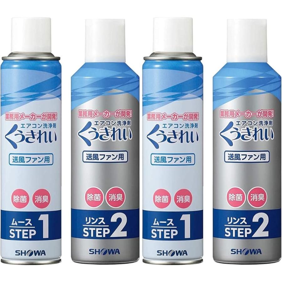 ショーワ 無料 株 くうきれい Afc 501 養生シート付き 2台分 お買い得2台分セットエアコン送風ファンクリーナー