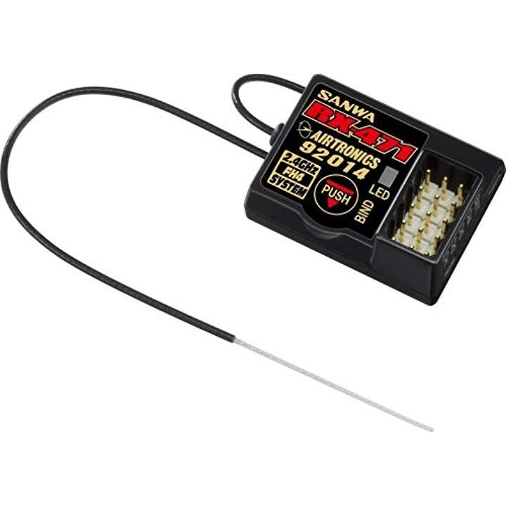 SANWA RX-471 AIRTRONICS 92014 2 4GHZ FH4 SYSTEM 受信機｜Yahoo
