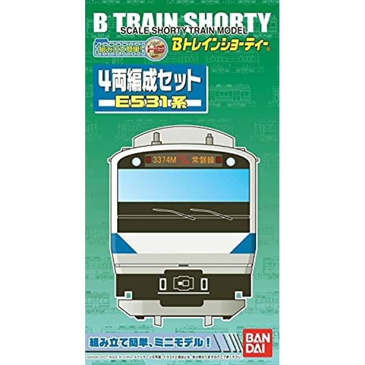 Bトレインショーティー E531系 常磐線・上野東京ライン 4両セット
