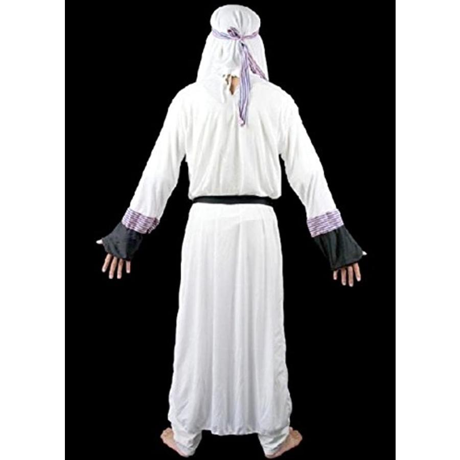 コスプレ 仮装 アラブ サウジアラビア 石油王 大富豪 民族衣装 ガンドーラ カンドゥーラ トーブ コスチューム パープルライン ホリック Paypayモール店 通販 Paypayモール