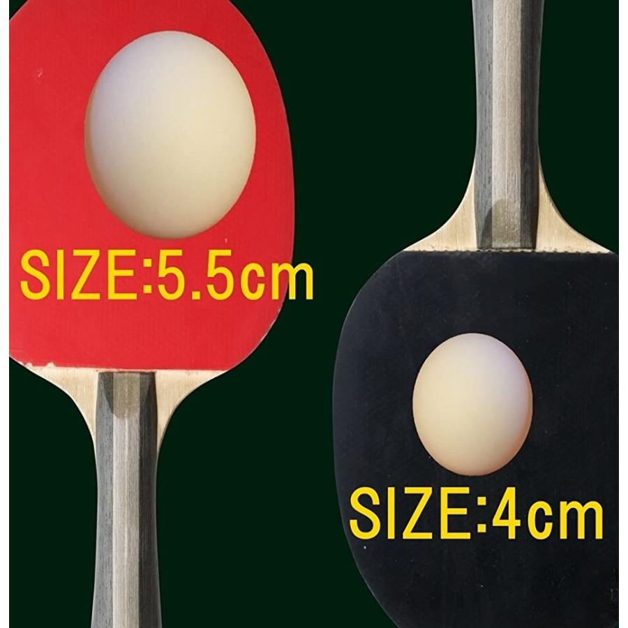 大きい ピンポン玉 55mm おもしろおもちゃ 卓球 ボール白 3個(「白 3個