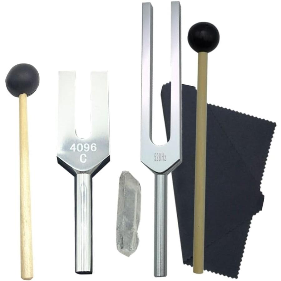 S★限定お試し価格★奇跡の周波数528Hz【音叉ヒーリング♡スタートセット】❤️ S☆限定お試し価格☆奇跡の周波数528Hz【音叉ヒーリング