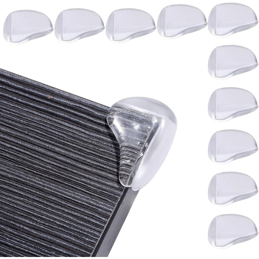 コーナーガード 12個セット クッション 角カバー 角保護 安全 家具保護 パッド 子供用 赤ちゃん 高齢者用 安全対策 事故防止 耐衝撃 の商品画像