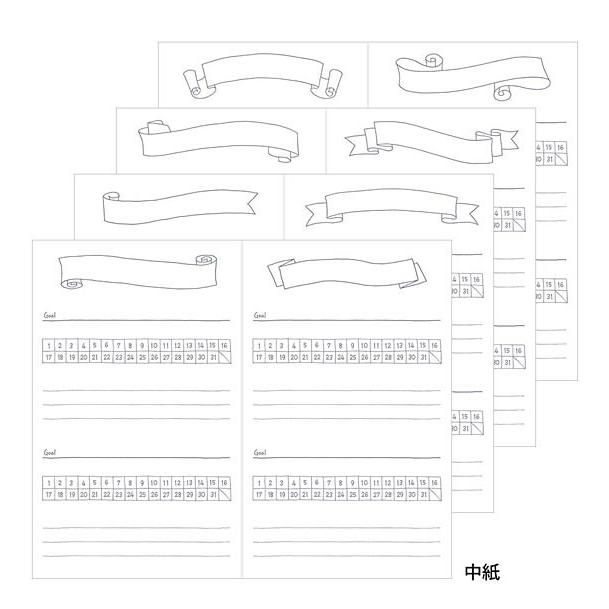 日記 日記帳 ハビットトラッカー 青緑 ミドリ A6変形 80頁 習慣にしたいことを塗ってチェックする日記 Zr 堀萬昭堂 ヤフー店 通販 Yahoo ショッピング