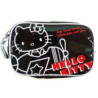 サンリオ ハローキティ Hello Kitty 国内外の人気が集結 ポーチ 超特価激安 2 メーカー完売再入荷なしです MSC15175BK BK 松尾繊維工業