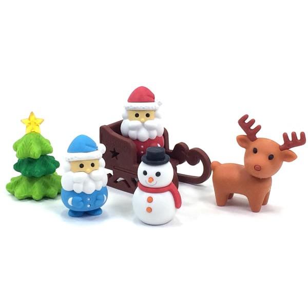 イワコー おもしろ消しゴム クリスマス Er Bri047 ブリスターパック42 サンタ トナカイ ソリ 雪だるま ツリー けしごむ ケシゴム Er Bri047 堀萬昭堂 ヤフー店 通販 Yahoo ショッピング