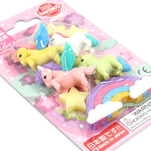 イワタツール イワコー おもしろ消しゴム ニコーン＆ペガサス ER