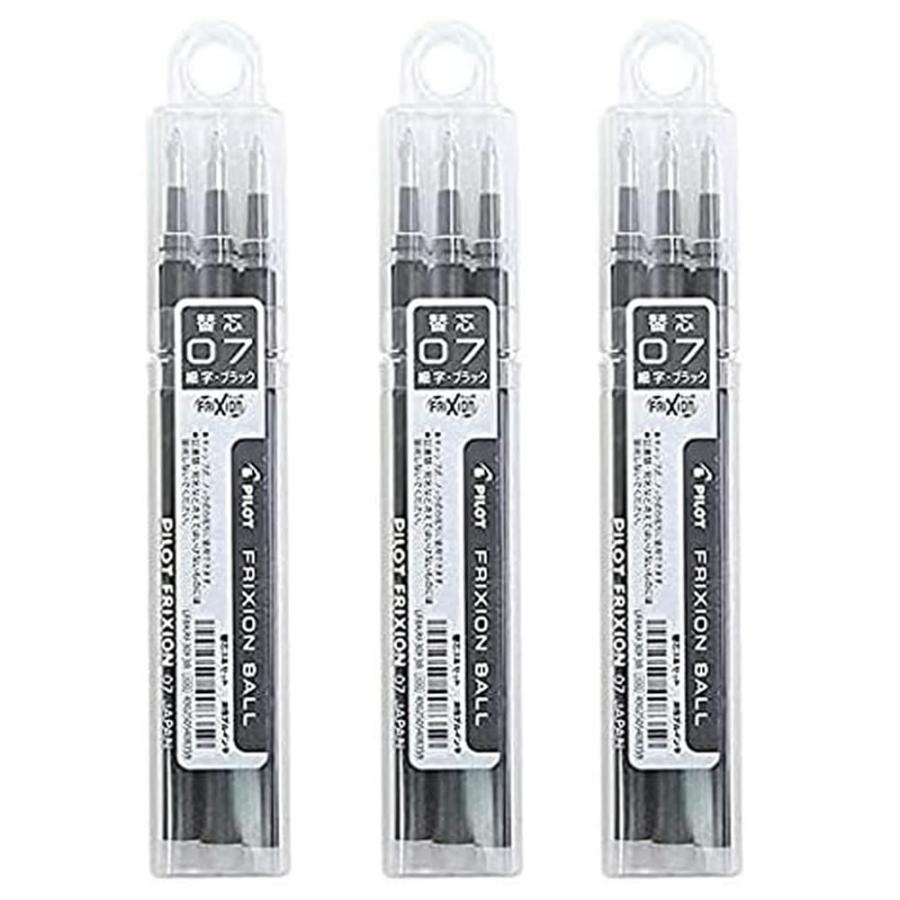 送料無料 パイロット フリクションボール替芯 3本入×3パック 0.7mm ブラック LFBKRF30F3B キャップ式・ノック式両方使用可 水性ゲルインキ P :lfbkrf30f3b-3s:堀萬昭堂 ヤフー店 - 通販 - Yahoo!ショッピング 送料無料 パイロット フリクションボール替芯 3本入×3パック 0.7mm ブラック LFBKRF30F3B キャップ式・ノック式両方使用可 水性ゲルインキ P :lfbkrf30f3b-3s:堀萬昭堂 ヤフー店 - 通販 - Yahoo!ショッピング
