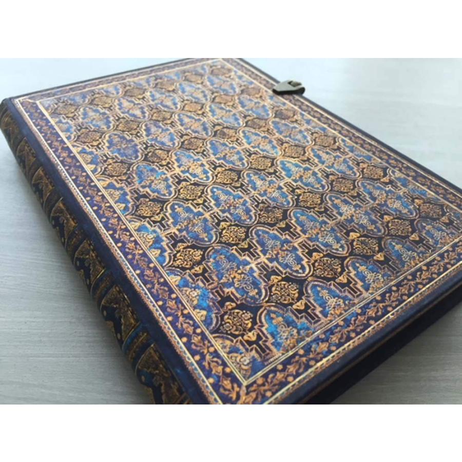 Paperblanks ペーパーブランクス ノートブック ミディ Midi サイズ ブルー リバー Pb3233 5 留め金 240頁 罫線 Pb3233 5 堀萬昭堂 ヤフー店 通販 Yahoo ショッピング