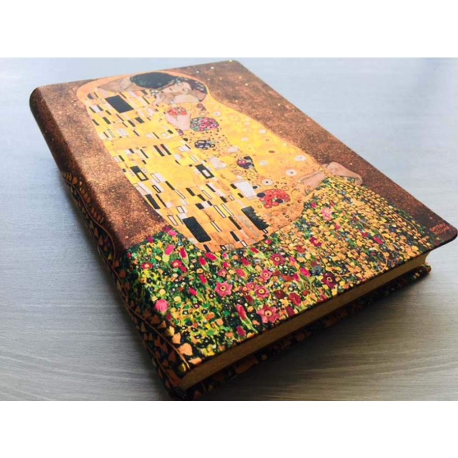 Paperblanks ペーパーブランクス ノートブック ミディ Midi サイズ 特別限定版 クリムト没後100年 接吻 Pb5286 9 ゴムバン Pb5286 9 堀萬昭堂 ヤフー店 通販 Yahoo ショッピング